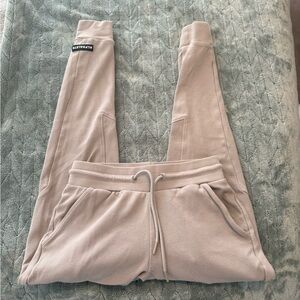 Alphalete Tan Fitted Joggers